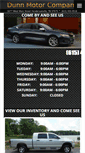 Mobile Screenshot of dunnmotorco.com